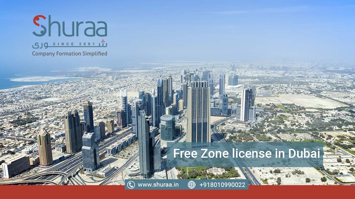  Free Zone license in Dubai